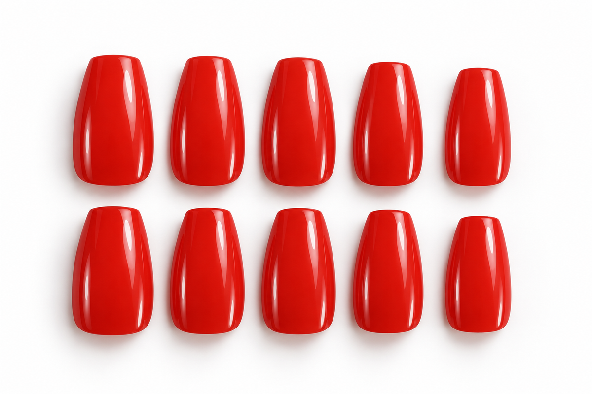 Classic Red Press On