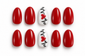 Heartbeat Red Press On