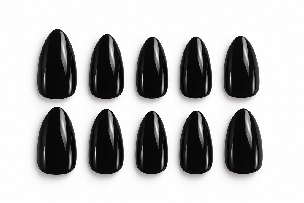 Onyx Black Press On